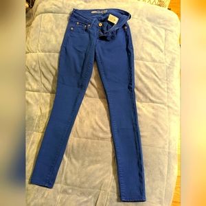 Old Navy Royal Blue Rockstar Jeans